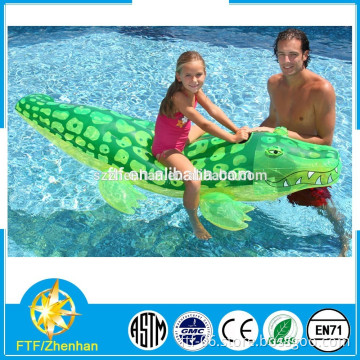 Cheap green riding animal toy alligator